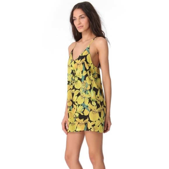 LAST CHANCE! Alice + Olivia Floral Fierra Dress - Picture 4 of 5